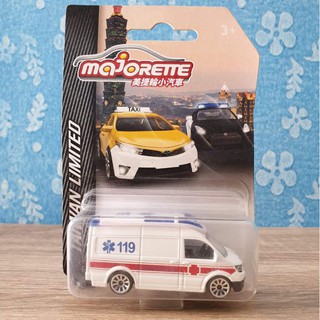 โมเดลรถเหล็ก Majorette VW CRAFTER_TAIWAN LIMITED#White สีขาว รถพยาบาล โมเดลรถสะสม รถของเล่น