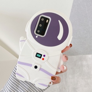 เคส-Vivo V23E Y20S V20 pro Y12S Y20 Y30 Y50 S1 Pro Y11 Y12 Y15 V11i V9 Y91C Y93 Y95 Cartoon 3D Astronaut |DSD