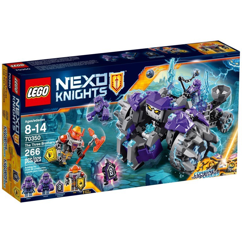 เลโก้แท้ LEGO Nexo Knights 70350 The Three Brothers