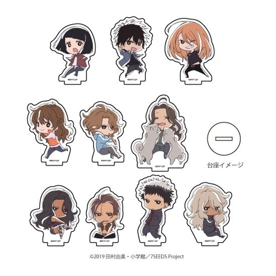 🌟ครบเซ็ต 10 แบบ 7SEEDS Acrylic Petit Stand 01