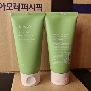 🏋🏻 Innisfree Green Tea Foam Cleanser 80g ขนาดพกพา