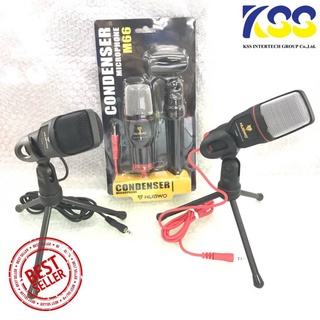 MicroPhone NUBWO Condenser (M66) Black/Red มีประกัน 6 เดือน ของแท้ 100% พร้อมจัดส่ง