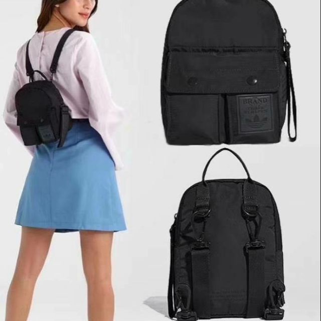 💕 Adidas Mini shoulder bag &amp; Backpack กระเป๋าเป้สะพายหลัง ขนาดmini วัสดุNylon
