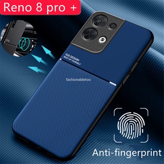 เคสโทรศัพท์ซิลิโคน TPU ผิวด้าน กันกระแทก พร้อมที่ตั้งวาง สําหรับ Oppo Reno 8 pro plus 8pro+ 8 Lite 8z 8lite Reno8pro Reno8 4G 5G