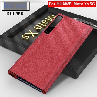 เคสโทรศัพท์มือถือหนัง กันกระแทก พร้อมขาตั้ง สําหรับ Huawei Mate XS Mate XS