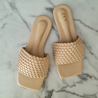 ซินสตูดิโอ : ZYNSTUDIO SUNSET SANDALS KHAKI