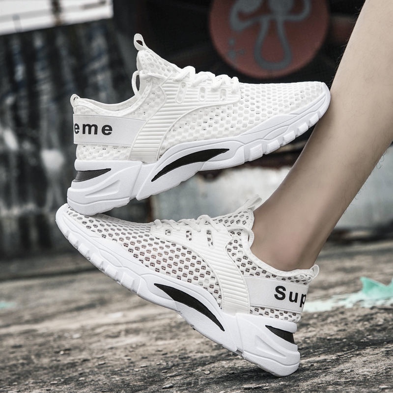 LGShoes  รองเท้าผ้าใบระบายอากาศ   ใส่แล้วไม่มีร้อน พื้นนุ่มสบายสุดๆ ใส่ออกกำลังกายได้ทั้งกลางแจ้งและในร่ม ราคา ถูกที่สุด ดีลบีเคเค แกลเลอรีภาพที่ 9