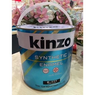 สีเคลือบสีชนิดด้าน K-777 สีดำด้าน Kinzo รหัส 20031047
