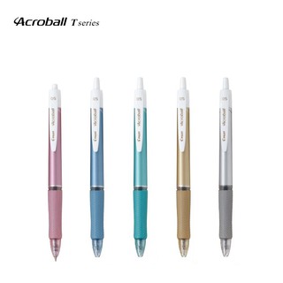 pilot acroball t 0 . 5 มม. ปากกาลูกลื่นสีดํามี 5 สี bab - 15ef