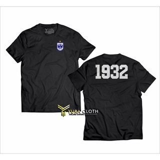 เสื้อยืดผ้าฝ้าย พิมพ์ลาย Distro PSIS SEMARANG 1932 COTTON COMBED 30S สําหรับผู้ชาย