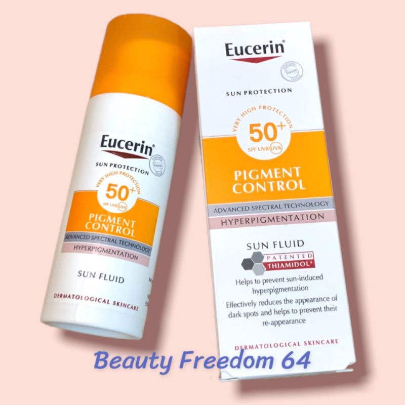 (พร้อมส่ง) Eucerin Sun Pigment Control Fluid SPF50 / Eucerin Sun Spotless Brightening Serum