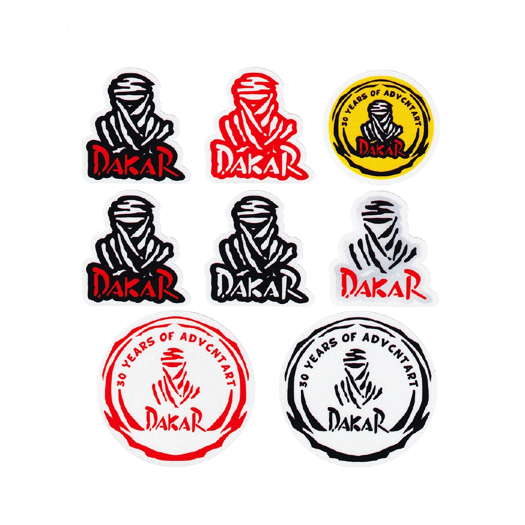 no .l 149 the paris dakar rally สติ๊กเกอร์สะท้อนแสงกันน้ํา 3 ม. สําหรับติดตกแต่งรถมอเตอร์ไซค์วิบาก