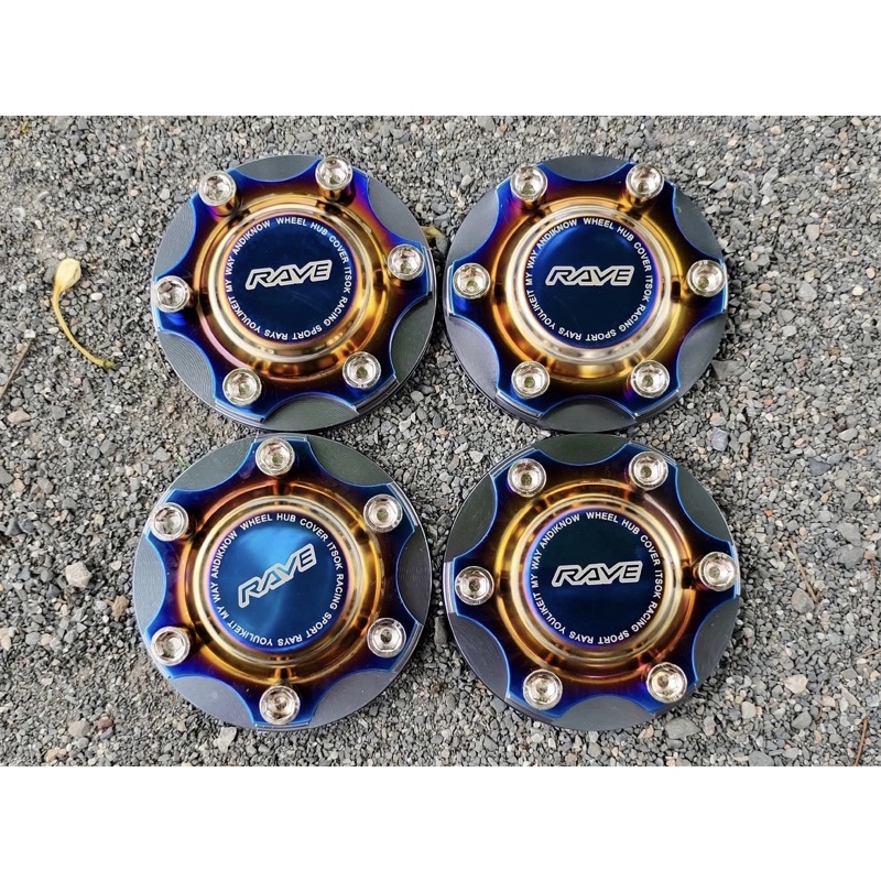 ฝาครอบดุมล้อ ฝาปิดดุมไทเท (4ชิ้น)105-106 mm ตัวสูง Vigo,Revo,Ford,Triton ออนิว2020 หรือล้อที่มีขนาด105-106มิล