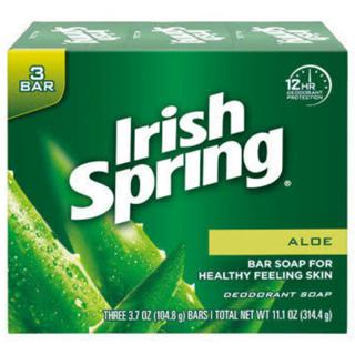 irish spring aloe soap 104.8g*3