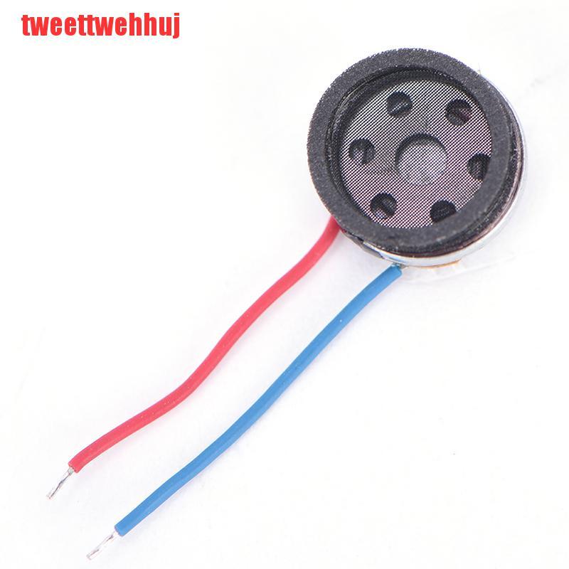 {tweettwehhuj} แตรลําโพงสเตอริโอ บลูทูธ 8 มม. 8 โอห์ม 8Ω 1W 2 ชิ้น #8