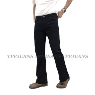 SuperBlack กางเกงยีนส์ขาม้าชาย ทรงสวย ป้ายหนังแท้ Size 28-38 รับชำระปลายทาง