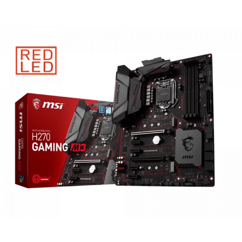 MAINBOARD (เมนบอร์ด) 1151 MSI H270 GAMING M3 (หลายรุ่น) พร้อมส่ง