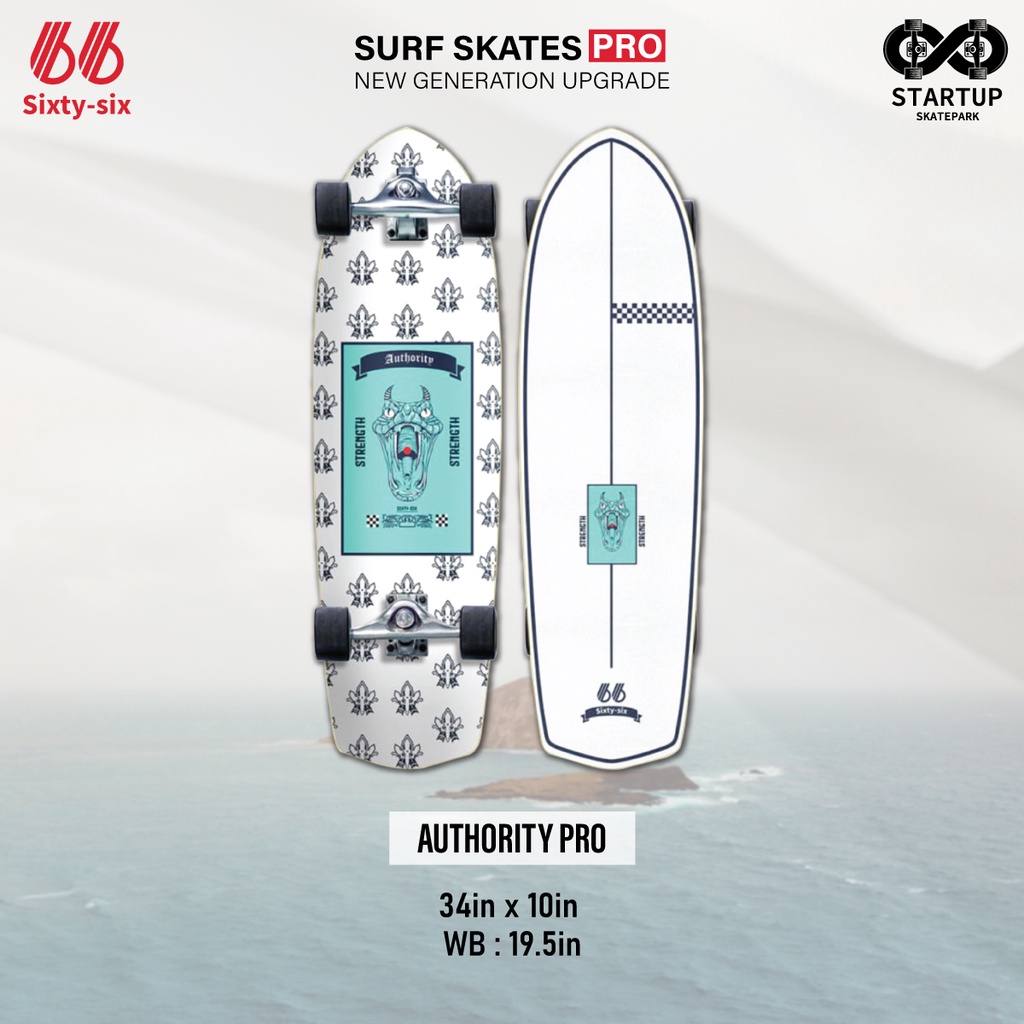 Sixty-Six Surfskate Authority Pro 34" (P-TEX) New Model 2021