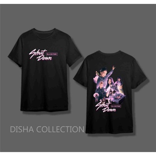 ราคาถูกเสื้อเชิ้ต Blackpink shutdown, bornpink S-5XL