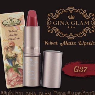 ลิป gina glam velvet matte lipstick