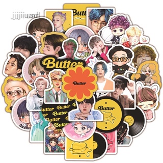 50 Pcs/Set BTS Album Butter Graffiti Stickers