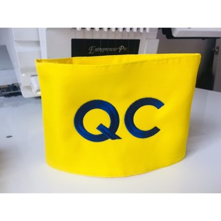 ปลอกแขน QC ปลอกแขน QA แบบใส่ตีนตุ๊กแก