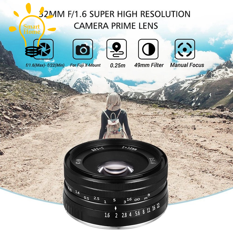 Sale~VELEDGE 32mm F/1.6 Super High Resolution Standard Camera Prime