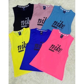 Nike เสื้อกล้ามออกกำลังกายคลุมสปอร์ตบรา