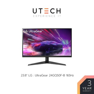 LG Monitor LG : UltraGear 24GQ50F-B 23.8 (VA, HDMI, DP) FREESYNC 165Hz by UTECH