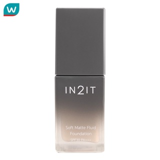 In2It อินทูอิท รองพื้น ซอฟท์ แมตท์ ฟูอิด ฟาวน์เดชั่น SPF30 P…