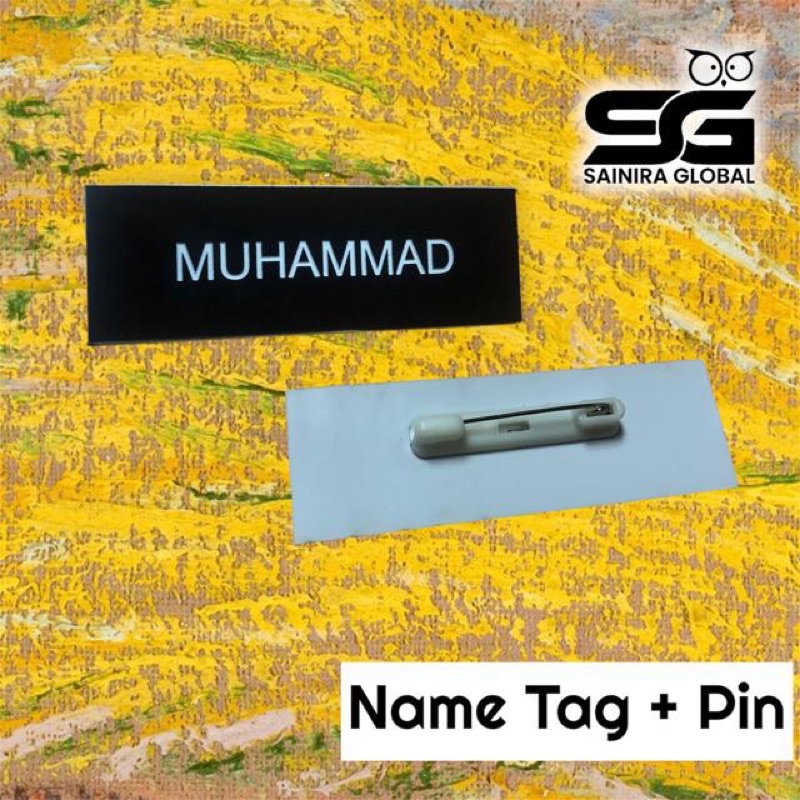 NAME TAG / NAME TAG / NAME TAG PIN สําหรับ SCHOOL GOVERNMENT CIVIL SERATCHER TEACHER NAME TAG / HAND