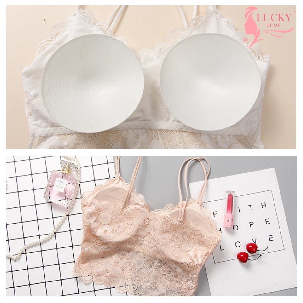 ถูกที่สุด!!  👙เสื้อชั้นในผ้าลูกไม้ ใส่สบาย มี5สีให้้ลือก - รูปที่ 2