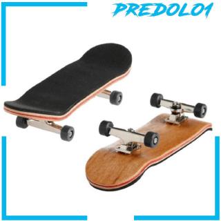 (predolo 1) fingerboard - maple wood สเก็ตบอร์ดนิ้วไม้สีดํา diy