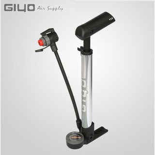 สูบลมจักรยานพกพา GIYO GM-642  พกพาง่าย ใช้งานได้จริง สูบลมได้จริงถึง 120PSI มีเกจวัด ใช้ได้ทั้ง AV FV