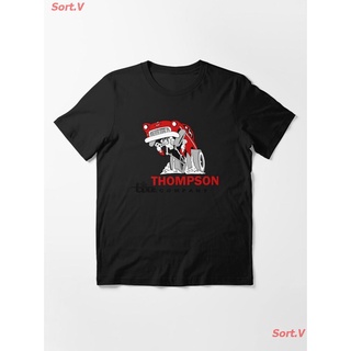 Sort.V โลโก้ Thompson Tire Co Essential T-Shirt เสื้อยืดพิมพ์ลาย เสื้อยืดโลโก้รถ