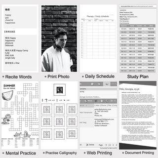 calligraphy label printer