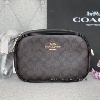 👑ผ่อน0%~แท้100%👑ca175 9นิ้ว กระเป๋าสะพาย Pride Collection COACH​ Jamie Camera