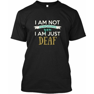 [COD]เสื้อยืด พิมพ์ลาย Deaf Gildan สําหรับผู้ชาย 293601S-5XL