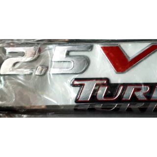 Sticker 2.5 V TURBO ทำจากเรซิ่น