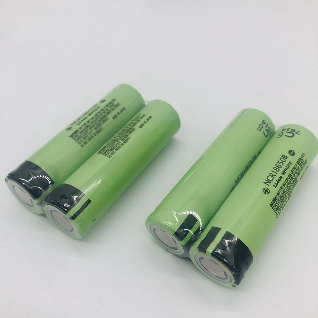 ถ่านแบตเตอรี่ 18650 Panasonic ความจุ 2,150mAh ( 4 ก้อน )