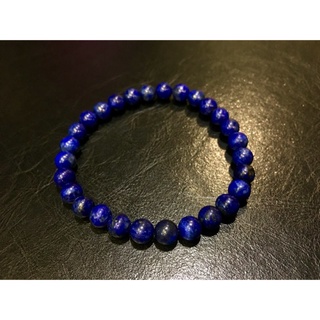 ทองปลอม สร้อยคอผีเสื้อ กำไลข้อมือ ลาพิสลาซูลี Lapis Lazuli ขนาด 6 mm *หินแท้ ธรรมชาติ*