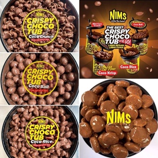 🔥 คริสปี้ Nims Crispy Choco โกโก้ครั้นช์ สำเร็จรูป  ขนมช็อคโกแลต  เขย่าก่อนเปิด  เพื่อให้ช็อคทั่วถึง ( พร้อมส่งมากๆๆ ถูก