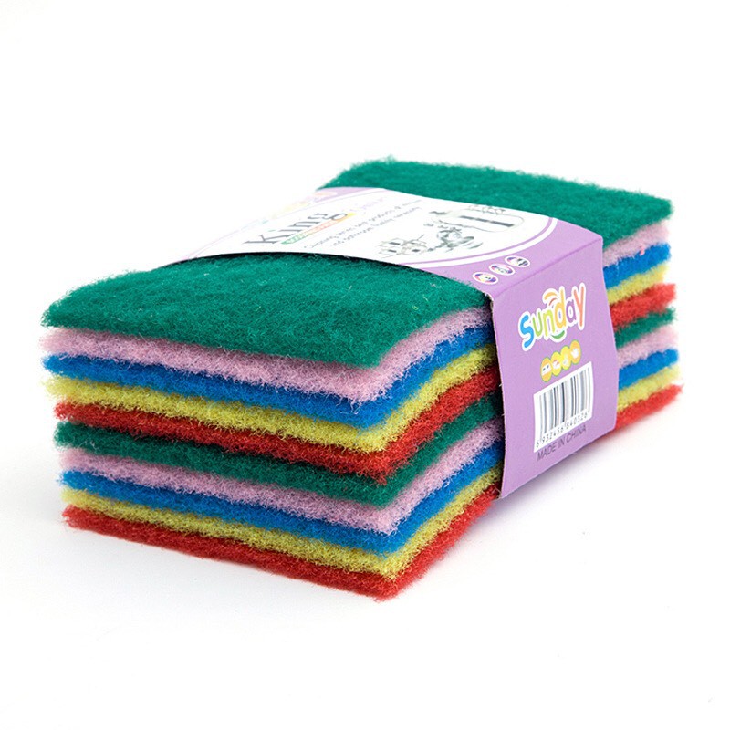 🔰 สก๊อตไบร์ทล้างจาน ฟองน้ำล้างจานหลากสี ราคาถูกสุด #F020 🔰 - รูปที่ 3