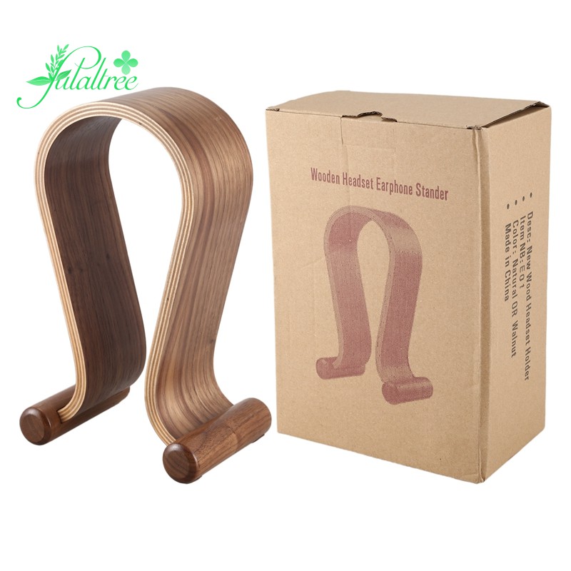 Wrightmart Wooden Headphone Stand, Universal Headset Holder, Desktop E - View #8