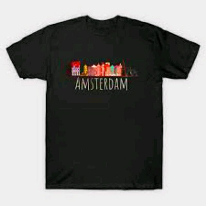 เสื้อยืด AMSTERDAM - ผ้าสี AMSTERDAM - DUTCH TSHIRT