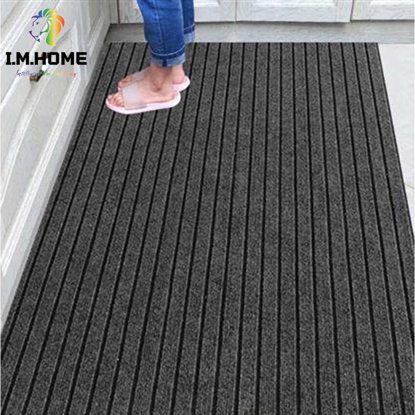 SUNALOZ-พรมปูพื้น พรมไนล่อน พรมดักฝุ่น PVC กันลื่น พร้อมส่งจากไทย รุ่น XD-T6