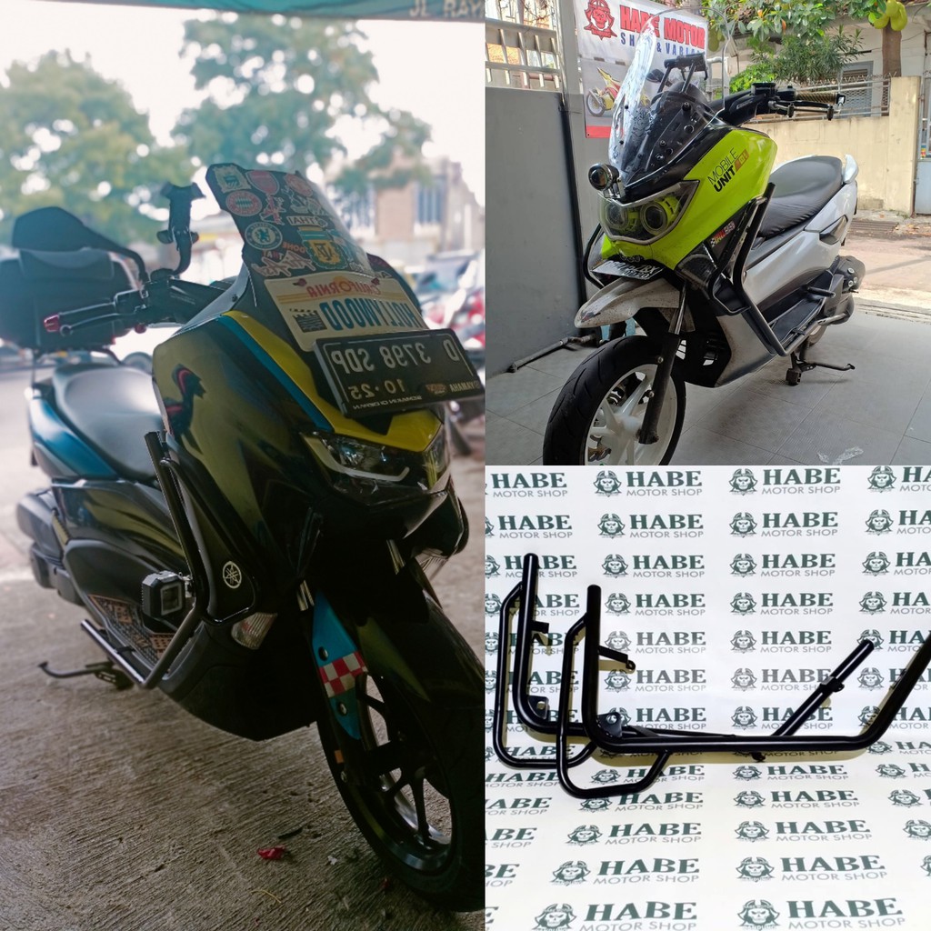 Crashbar Tubular Frame Body Cover Guardset Nmax 2015 ถึง 2024