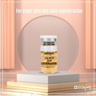 Stayve Booster Salmon DNA Gold Ampoule บูสเตอร์ BBglow ผสมทองคำแท้ 1ขวด 8ml