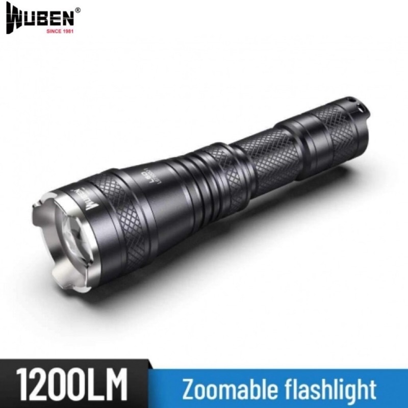 #Zoomalbe Flashlight_WUBEN L60 Tactical Zoomable Flashlight