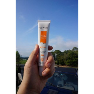 Best SALE ครีมกันแดดทาหน้า Provamed sun face spf 50+ PA+++ โปรวาเมด ครีมกันแดดขายดี